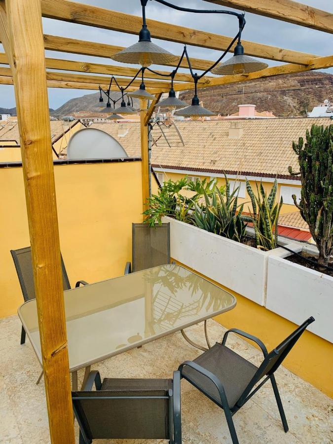 Lux Lovely 3 Bedroom Duplex With Solarium In Centre Of Playa Las Americas Arona  Exterior photo